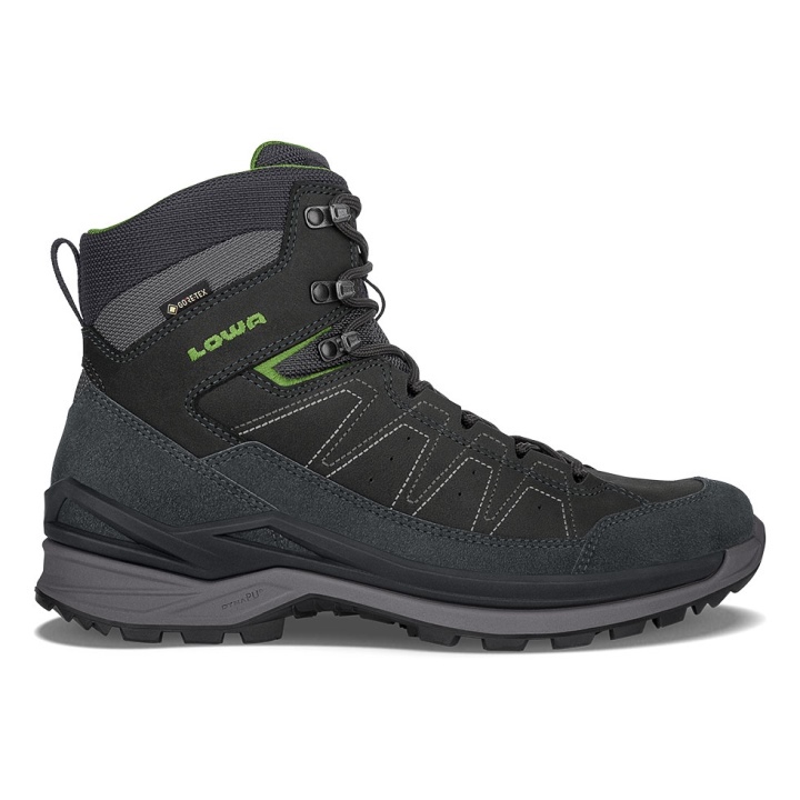 Lowa Toro Evo GTX Mid Heren - Wandelschoenen Donkergrijs / Groen FLGUYA390